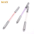 Acryl Double Heap Tattoo Klinge Handbuch Stift Nebel Augenbrauen Mikronadeln Permanent Makeup Tattoo Handbuch Stift